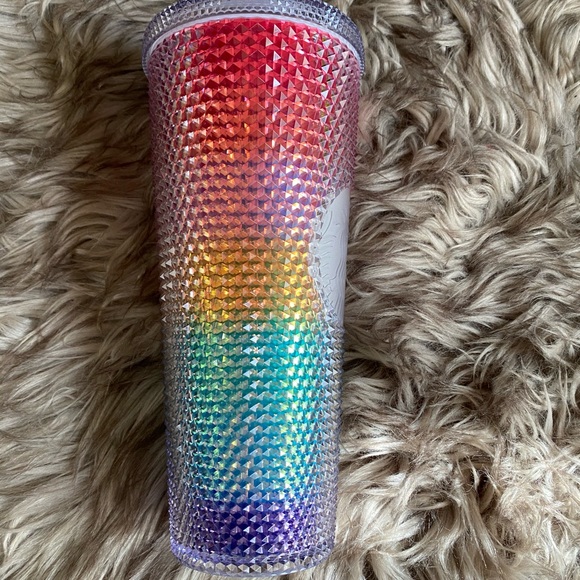 Starbucks Studded Rainbow Pride Tumbler Cold Cup - Picture 3 of 3